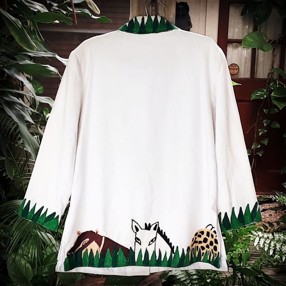 Anage~Zoo Animals Embroidery Jacket - Picture 2 of 14
